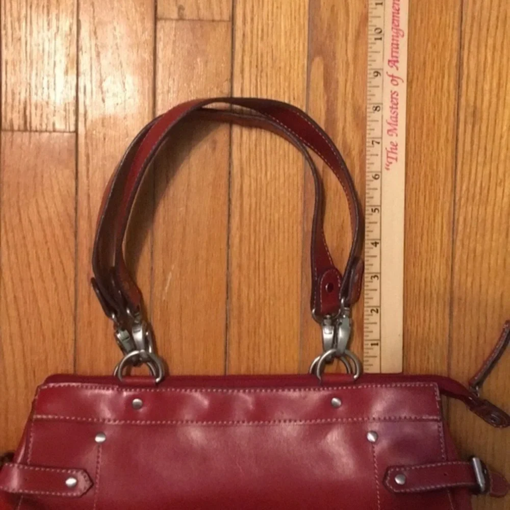 Emilie m. deep red‎ handbag